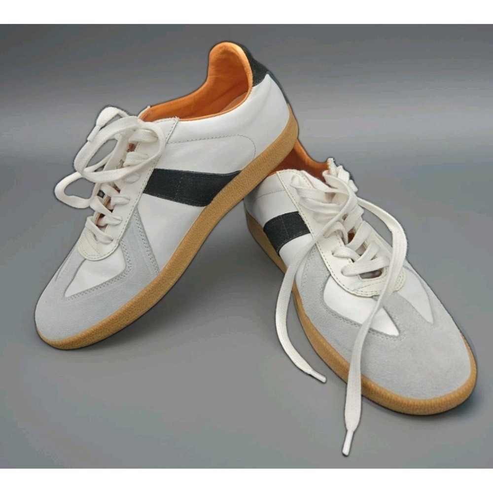 Beckett Simonon Morgen Trainers GAT Men's Size 9 - White / Black / Gum -...